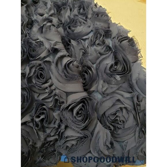 JC Collections Navy Gown - Picture 5 of 11